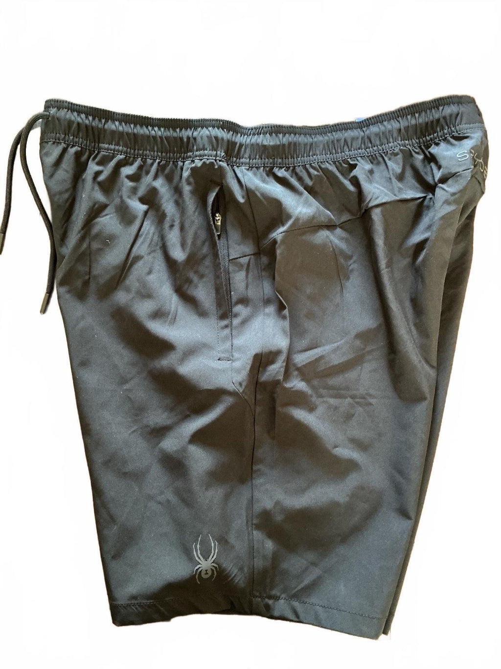 Spyder Men's Black Athletic Shorts Size L Large Lightweight Comfort