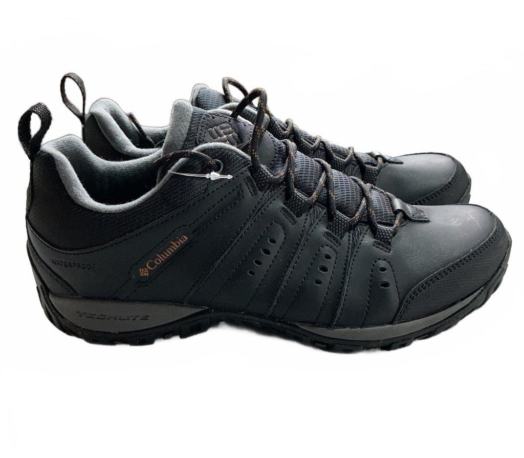 Columbia Woodburn 2 Black Hiking Shoes Size UK 9 Outdoor Trail Walking Trainers