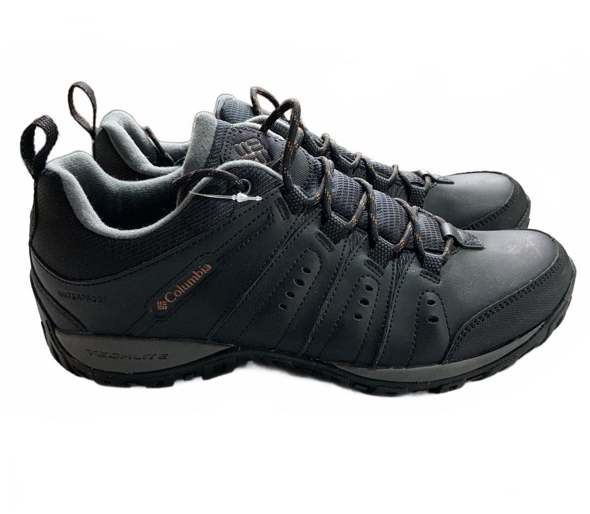 Columbia Woodburn 2 Black Hiking Shoes Size UK 9 Outdoor Trail Walking Trainers