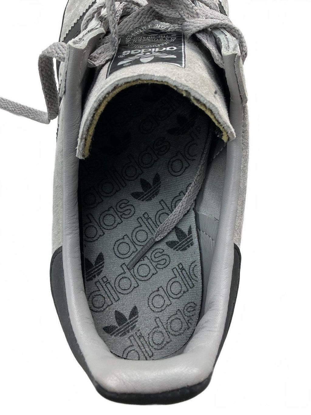 adidas Broomfield Men's UK 8 Grey Black Suede Trainer Casual Shoes