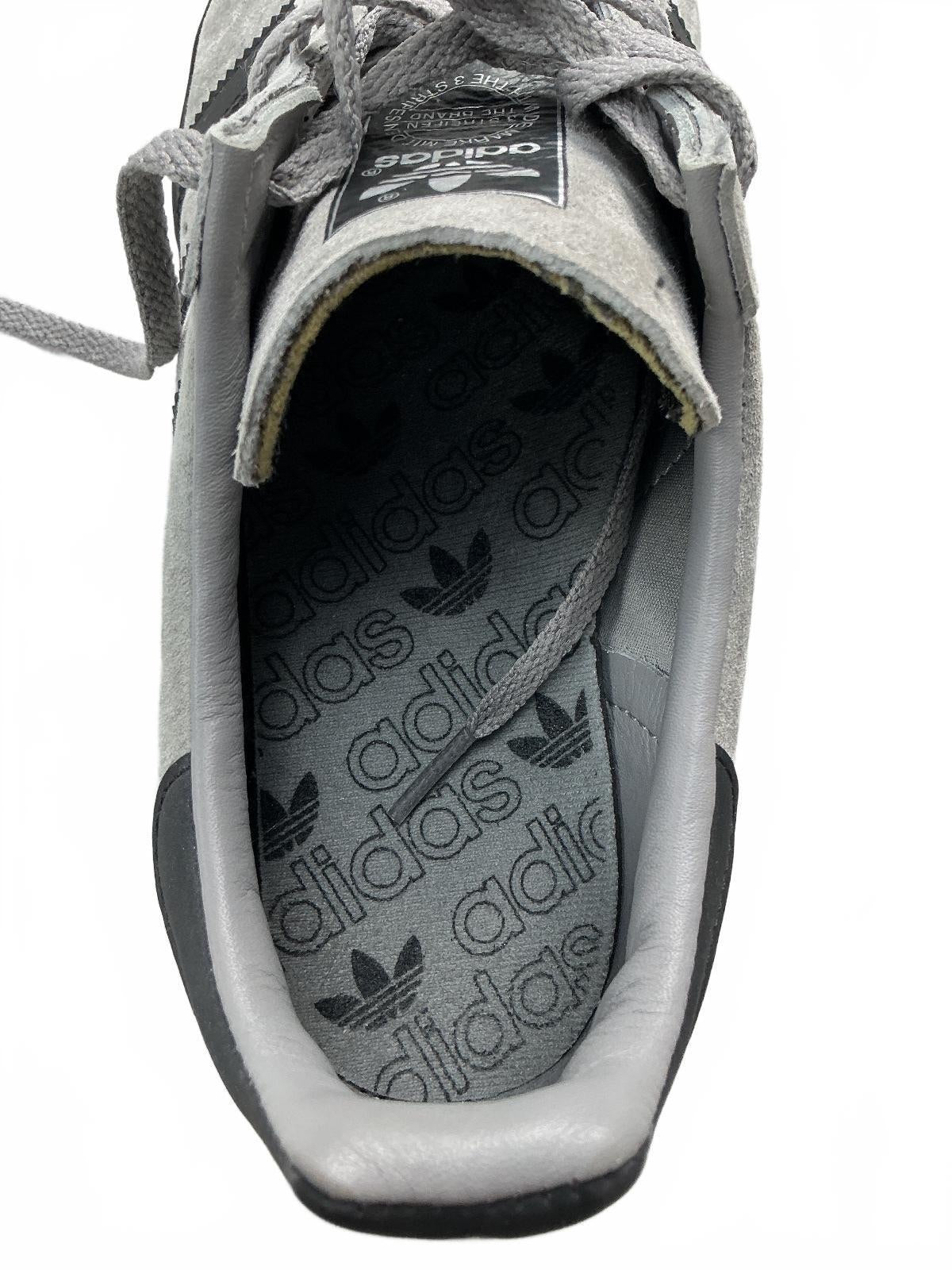 adidas Broomfield Men's UK 8 Grey Black Suede Trainer Casual Shoes
