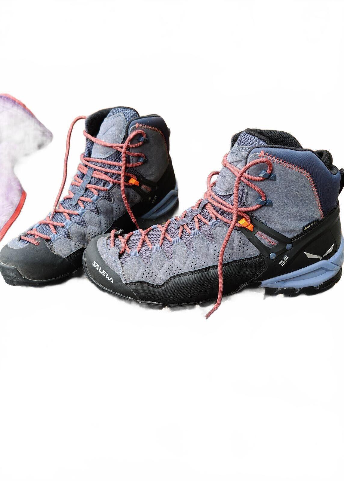 Salewa Alp Trainer Mid Gtx  Hiking Boots Size UK 11.5 Durable Outdoor Footwear