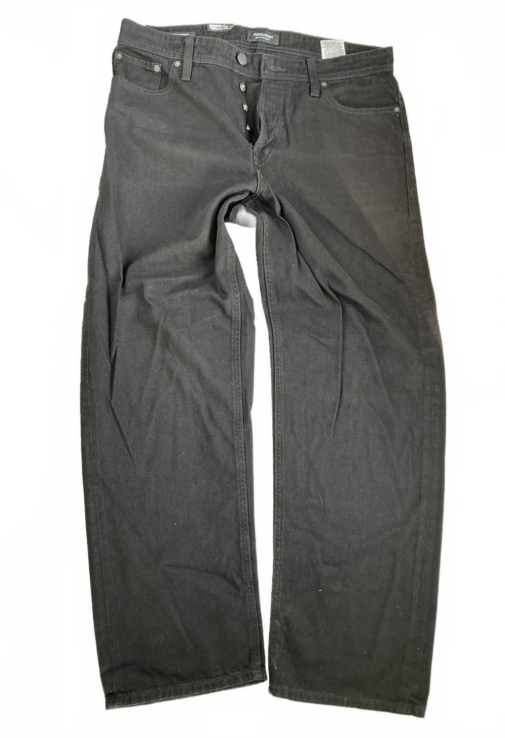 Jack & Jones Loose Eddie Men's Jeans W34 L32 Black Comfortable Fit