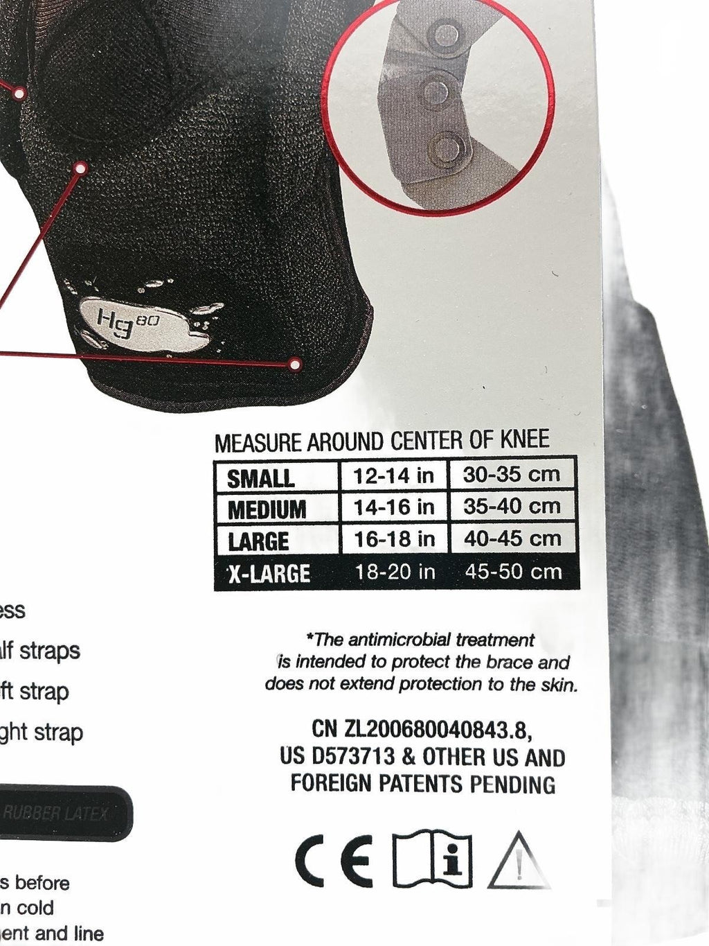 Mueller Hg80 Hinged Knee Brace X-Large Support