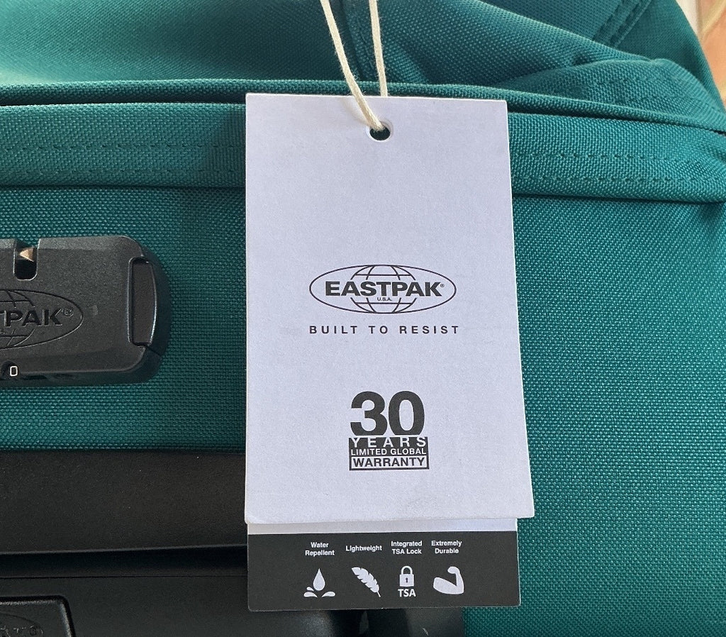 Eastpak Tranverz M 78L Green Travel Suitcase