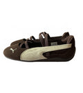 Puma Brown Speedcat Ballet Flats Size 6 UK Stylish Comfort