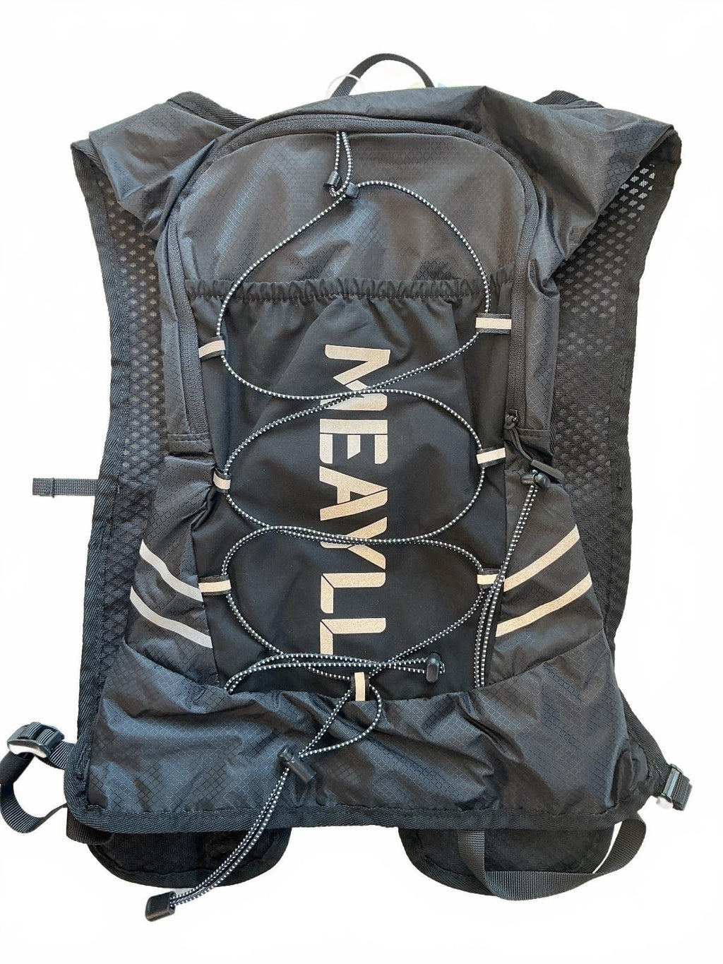 *NEW* Meayll Black Hydration Vest Backpack Running Hiking Size One Size