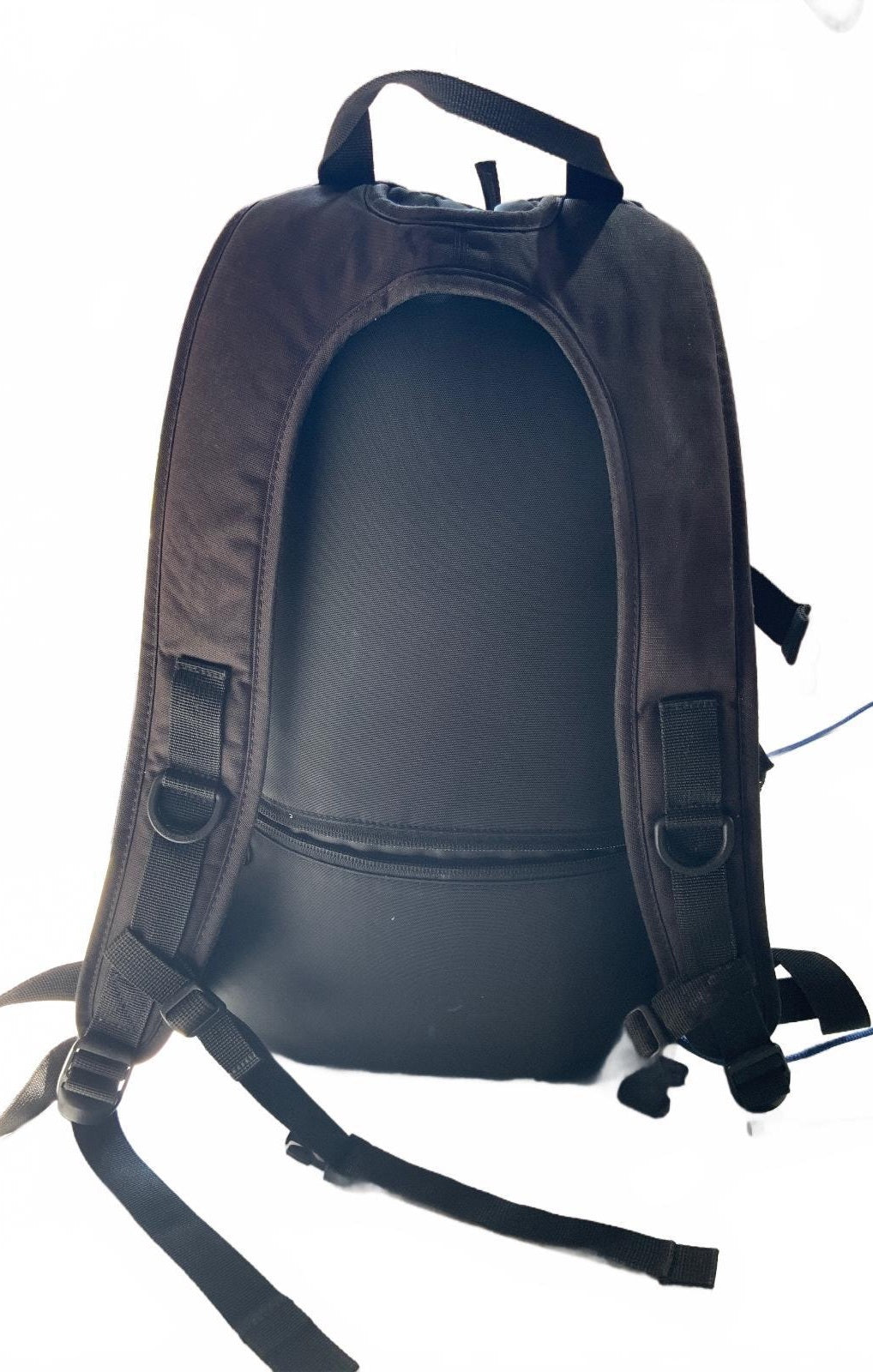 Eastpak Black Backpack Adjustable Straps Durable Travel Bag Size Medium