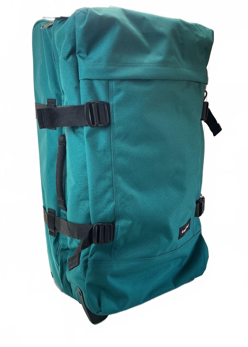 Eastpak Tranverz M 78L Green Travel Suitcase