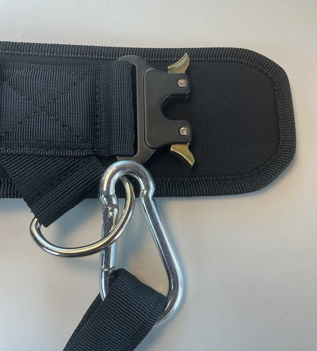 ManuKlear Adjustable Black Weight Lifting Belt Size Medium