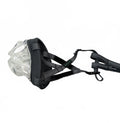Baskerville Invisa Basket Black/Transparent Durable Dog Muzzle Size 6 Large