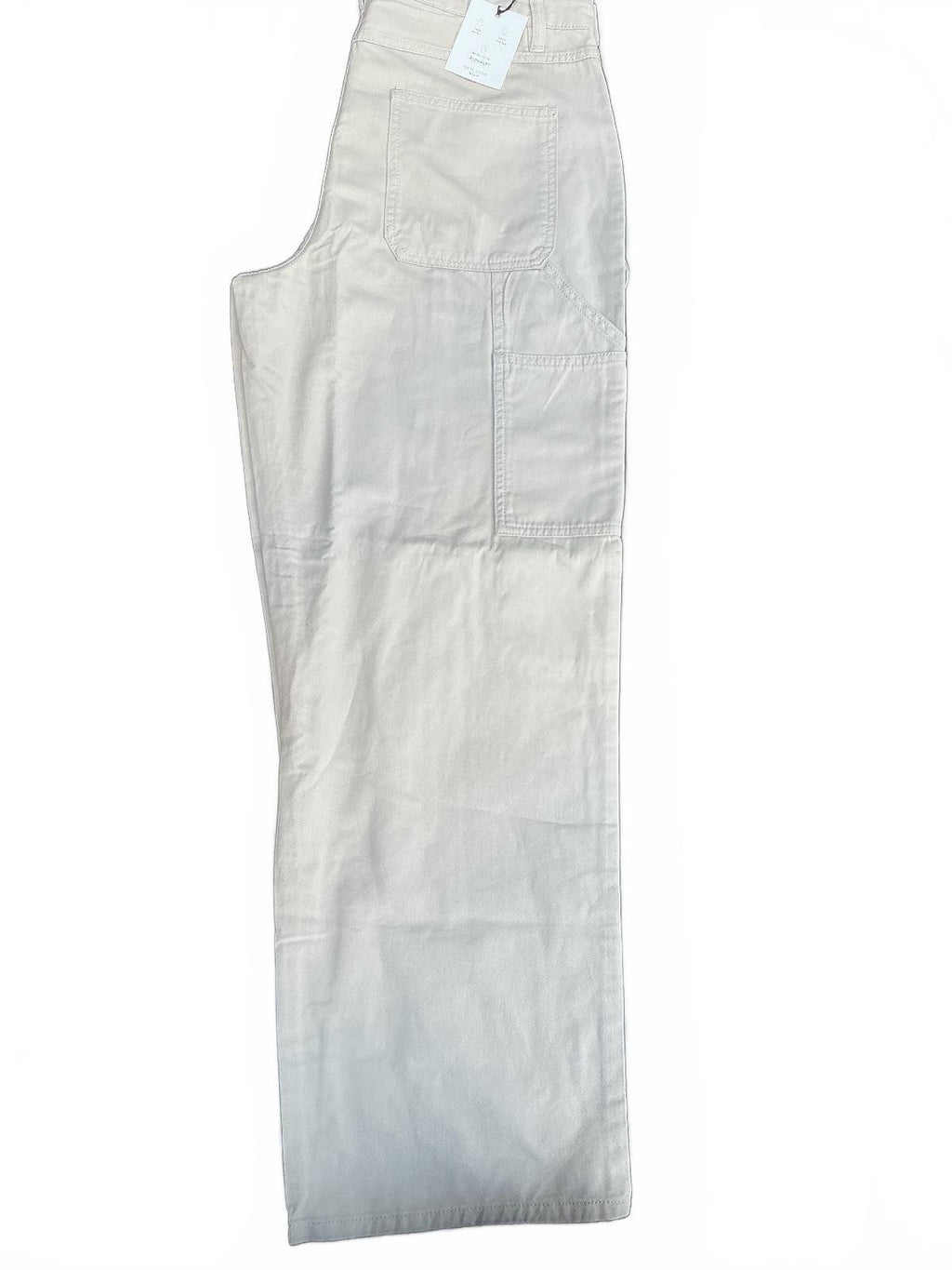 New Look Men's Carpenter Trousers Beige Size 34R Comfortable Fit