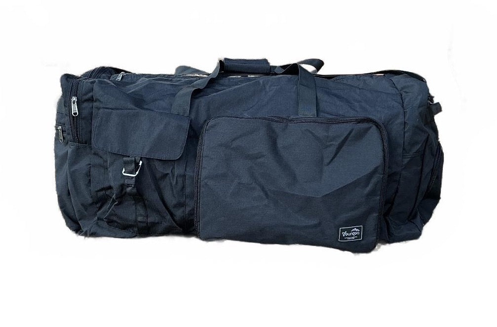 Youngga Large Packable Black Travel Duffle Bag 120L