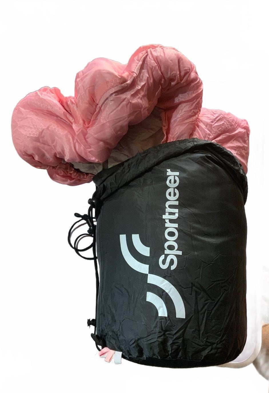 Sportneer Pink Sleeping Bag 220cm x 80cm Lightweight Outdoor Camping
