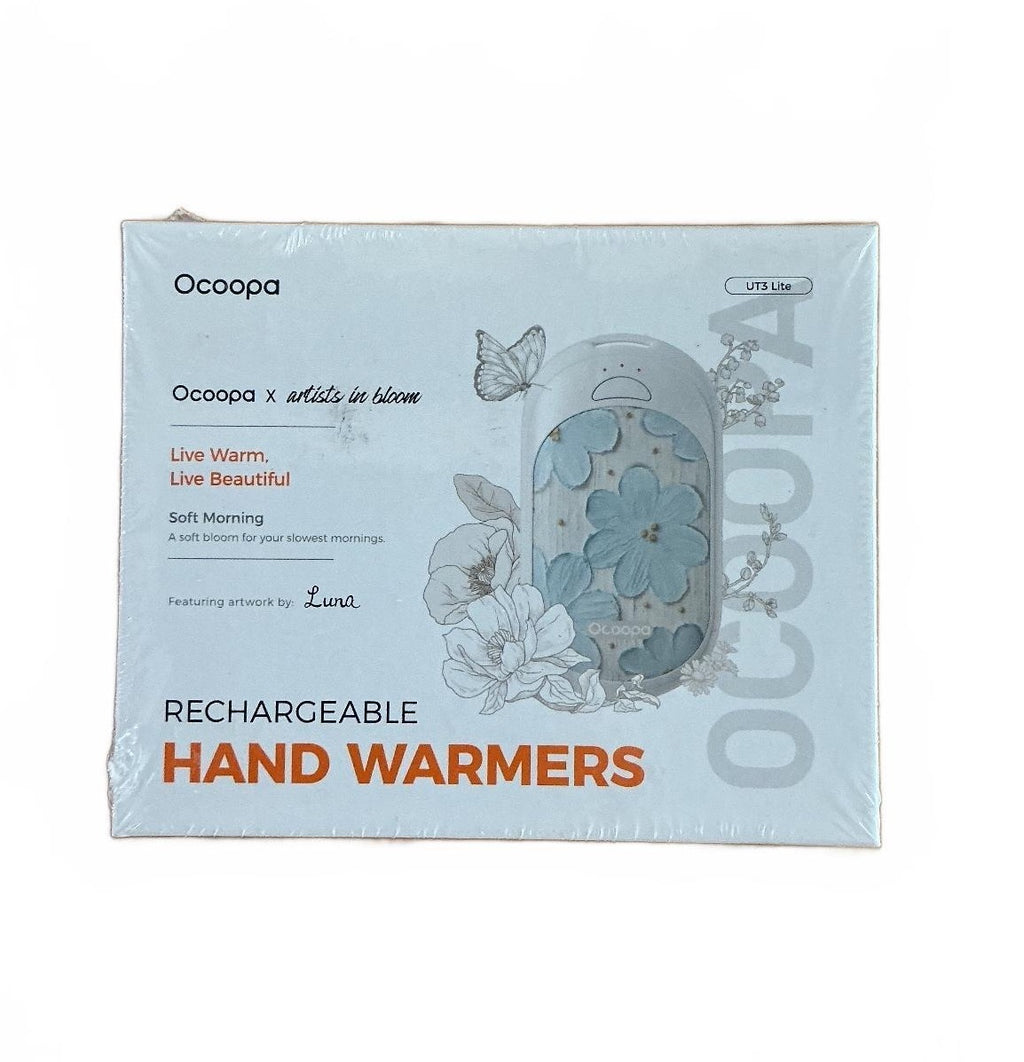 Ocoopa UT3lite New Rechargeable Hand Warmers Magnetic Twins Soft Morning Art