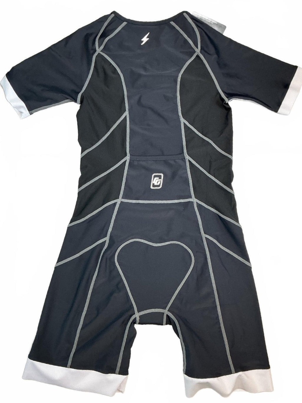 OG Triathlon Suit Men's 2XL Black High Tech Fabric Smooth Zipper