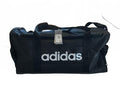 *NEW* Adidas Linear Duffel M Black Sports Gym Bag Medium Size