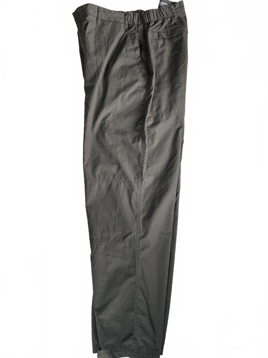 Craghoppers Kiwi Trousers Men 40 EU/50 R Grey Water-Resistant Fabric