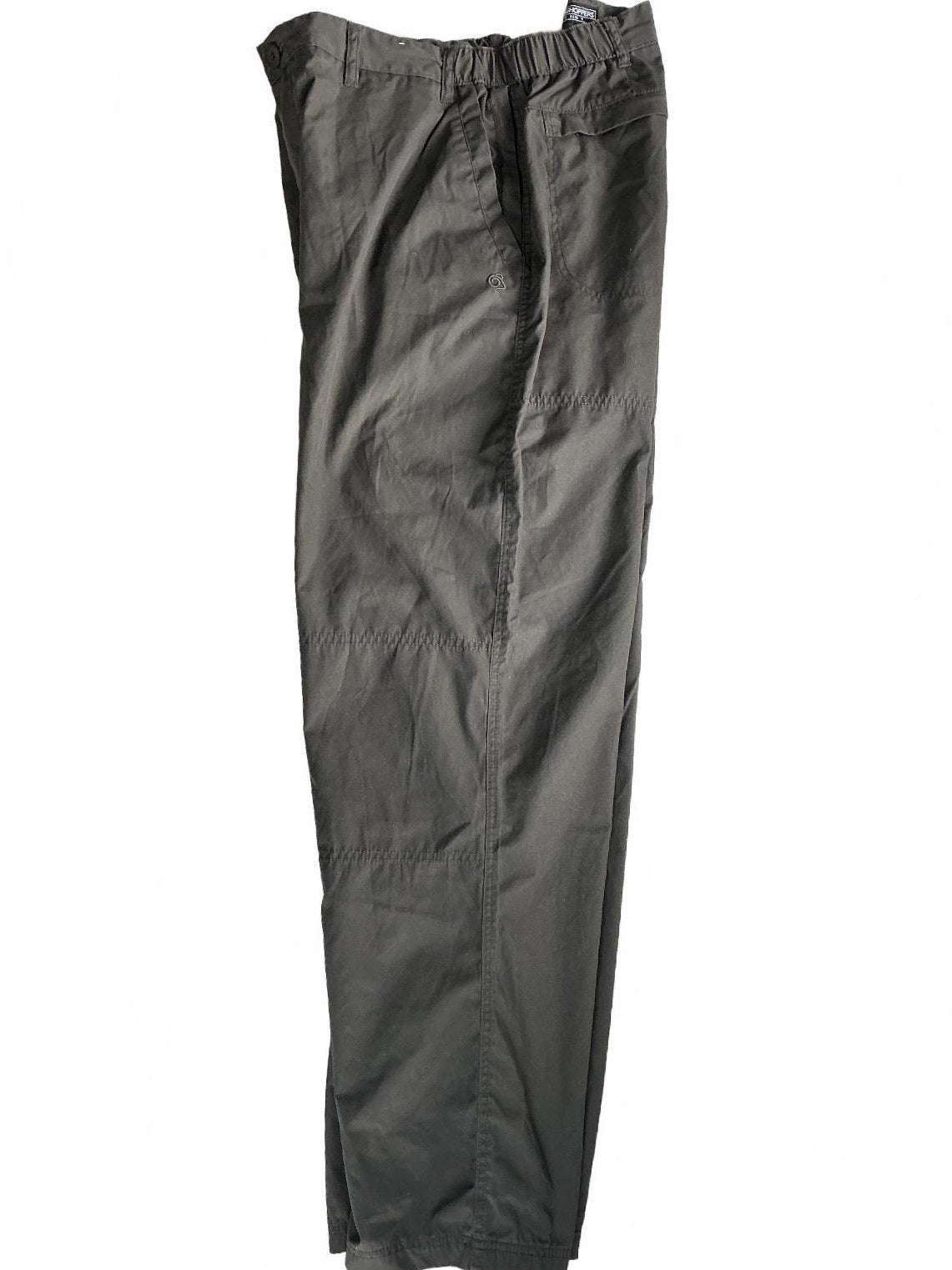 Craghoppers Kiwi Trousers Men 40 EU/50 R Grey Water-Resistant Fabric