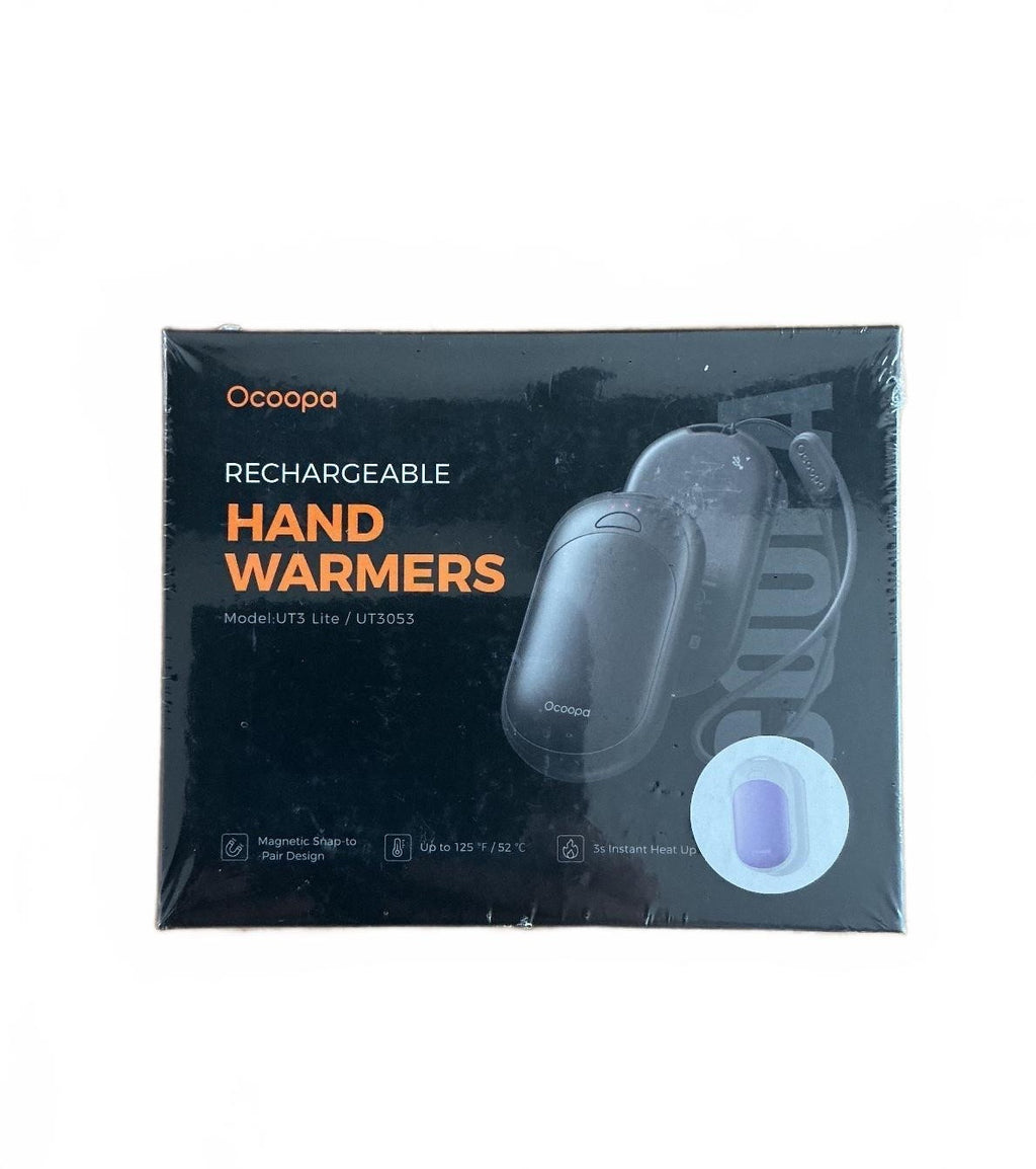 New Ocoopa UT3 Lite Rechargeable Hand Warmers Purple Ultra Thin Lightweight