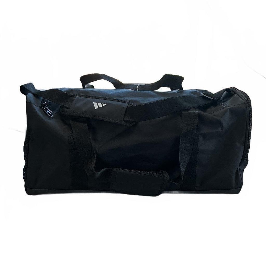 *NEW* Adidas Linear Duffel M Black Sports Gym Bag Medium Size