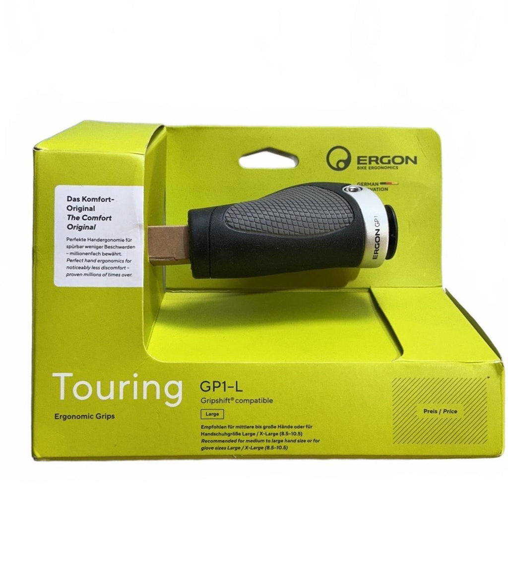 *NEW* Ergon GP1-L Touring Ergonomic Bike Grips Comfortable Grip