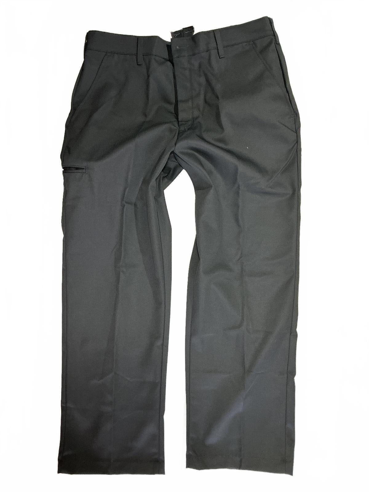 Red Kap Black Work Trousers Size W38 L30 Durable Comfortable Fit