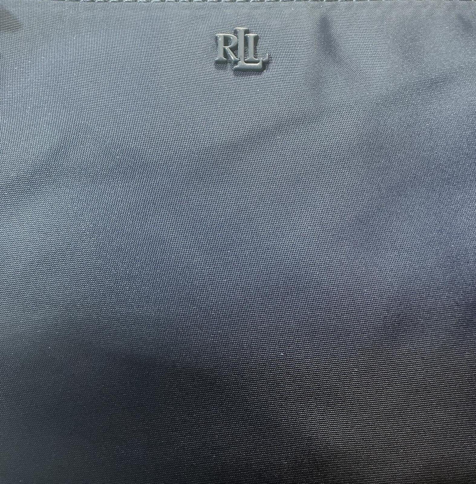 Lauren Ralph Lauren Navy Blue Crossbody Bag with Adjustable Strap Medium