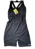 Zoggs Black Eco-Friendly Swim Legsuit UK 16 / EU 44