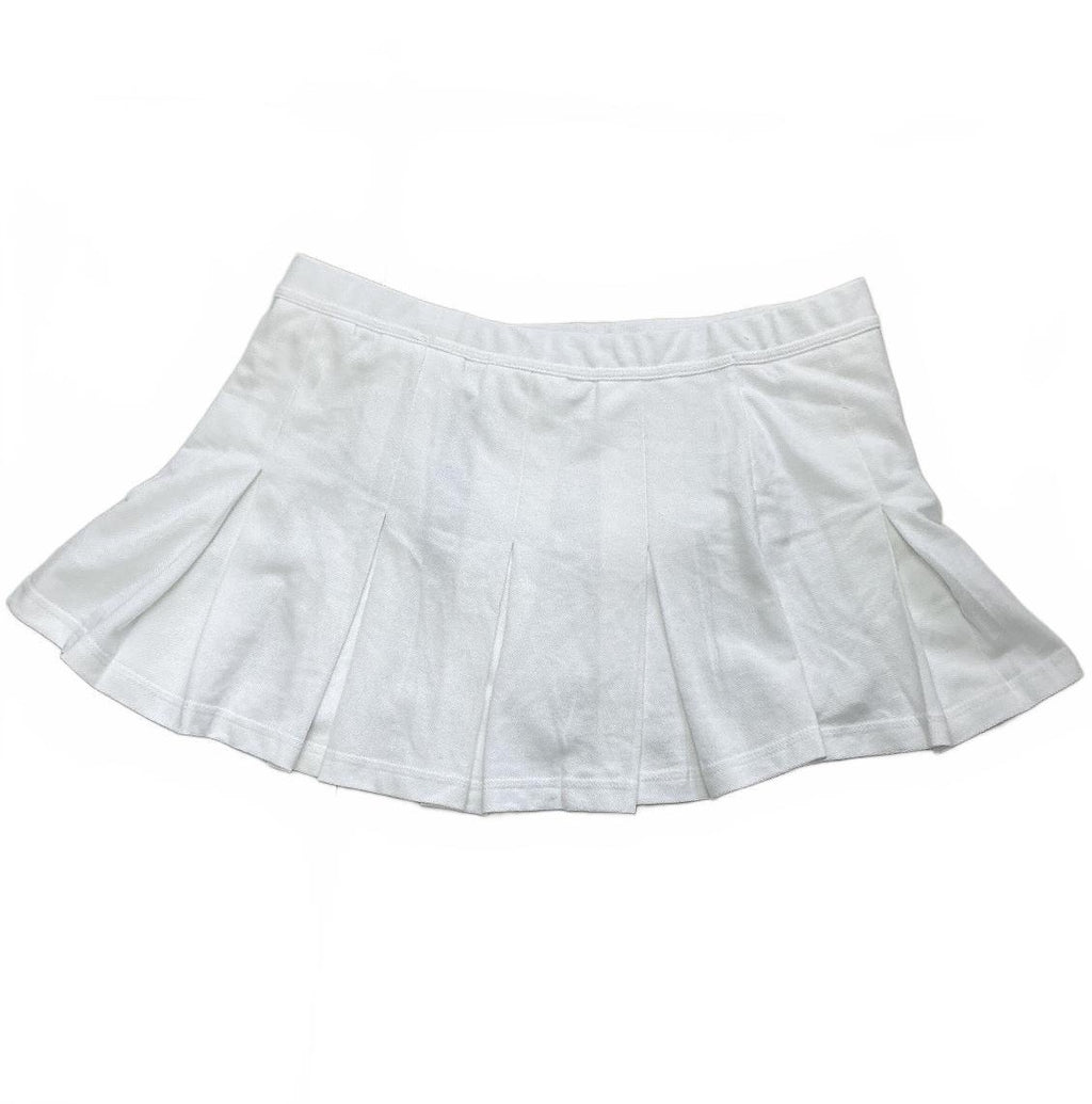 adidas W CP SKI Women's Large White Pleated Tennis Skirt Size L