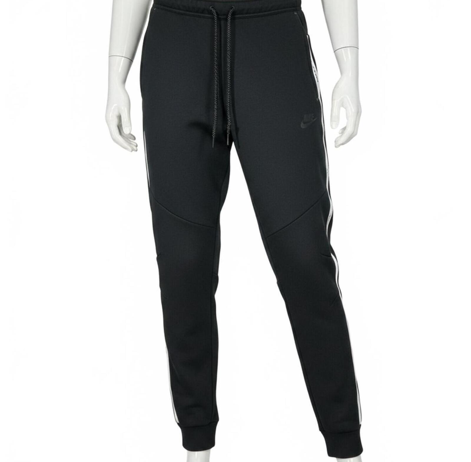 Nike Black Tech Joggers With Reflective Accents XXL