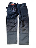 Scruffs Workwear  Plus Trousers Black Size 34S Durable Work Pants