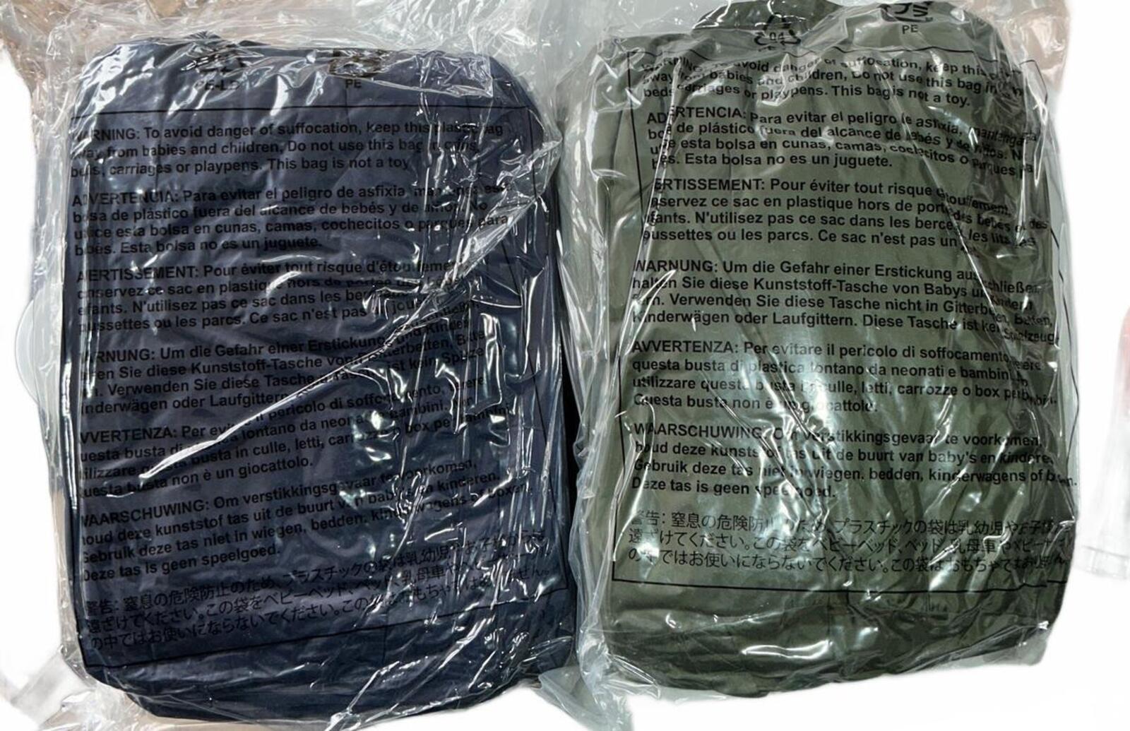 Two Amazon Basics Cold Weather Sleeping Bag Mummy Style Size Regular