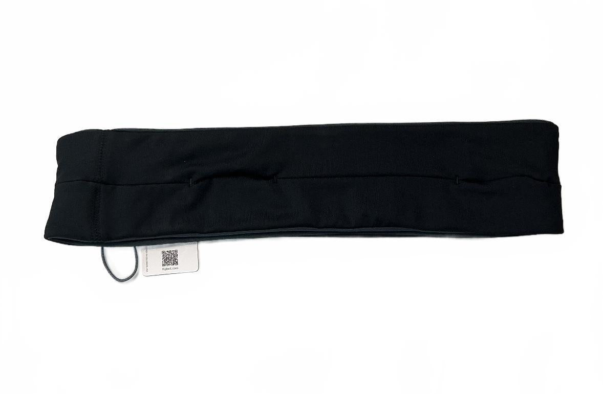 FlipBelt Large Black Running Belt Waist Pack