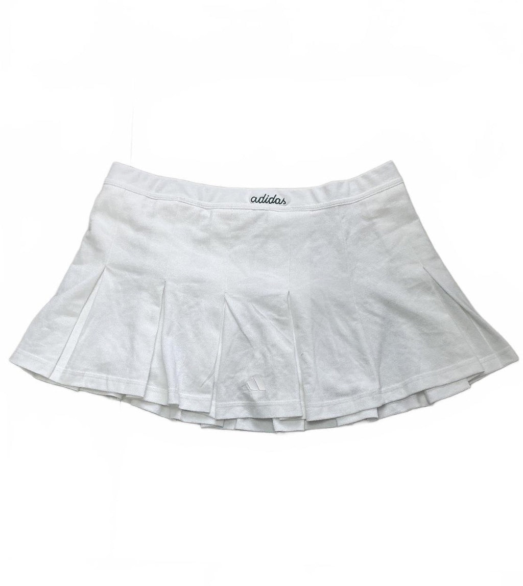 adidas W CP SKI Women's Large White Pleated Tennis Skirt Size L