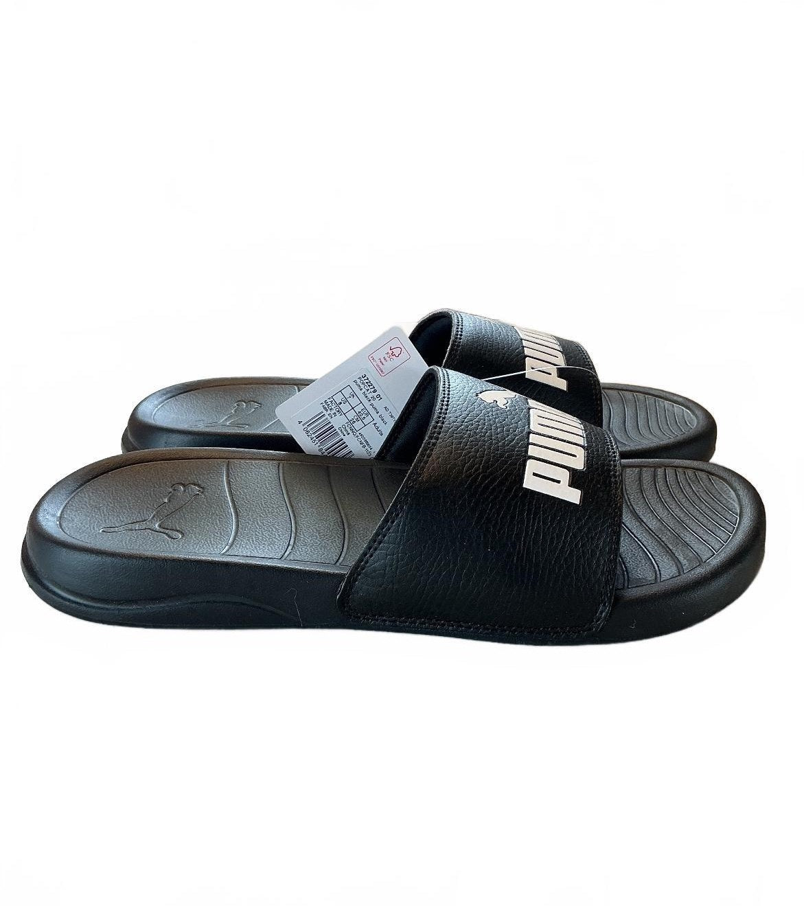 Puma Popcat 20 Men's Size 7 Black Comfortable Synthetic Slide Sandals