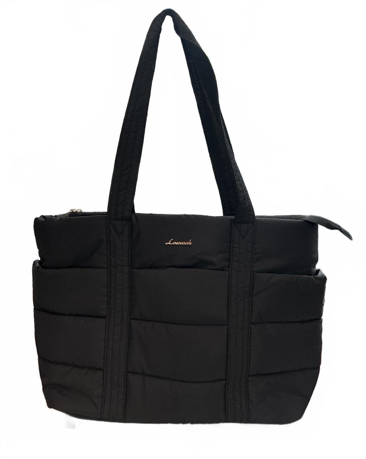 Lovevook Laptop Tote Bag Women Black Water-Resistant Padded New