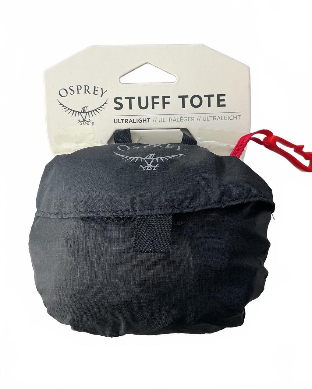 Osprey Ultralight Stuff Tote Unisex Black Lightweight