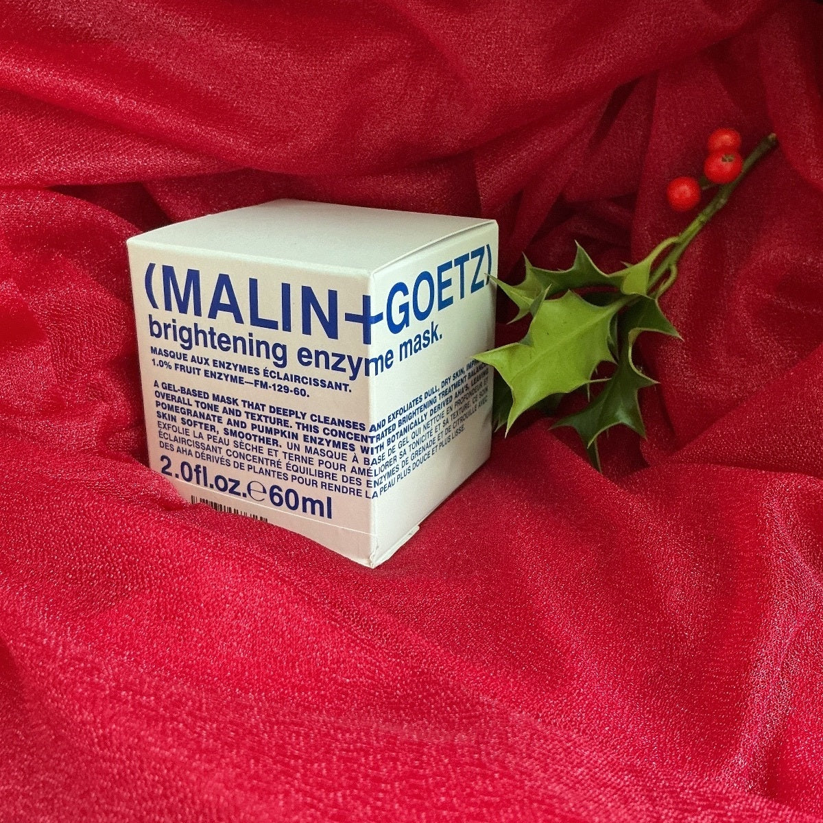 Malin + Goetz Brightening Enzyme Mask 60ml White Fruit Enzyme Gel Face Mask
