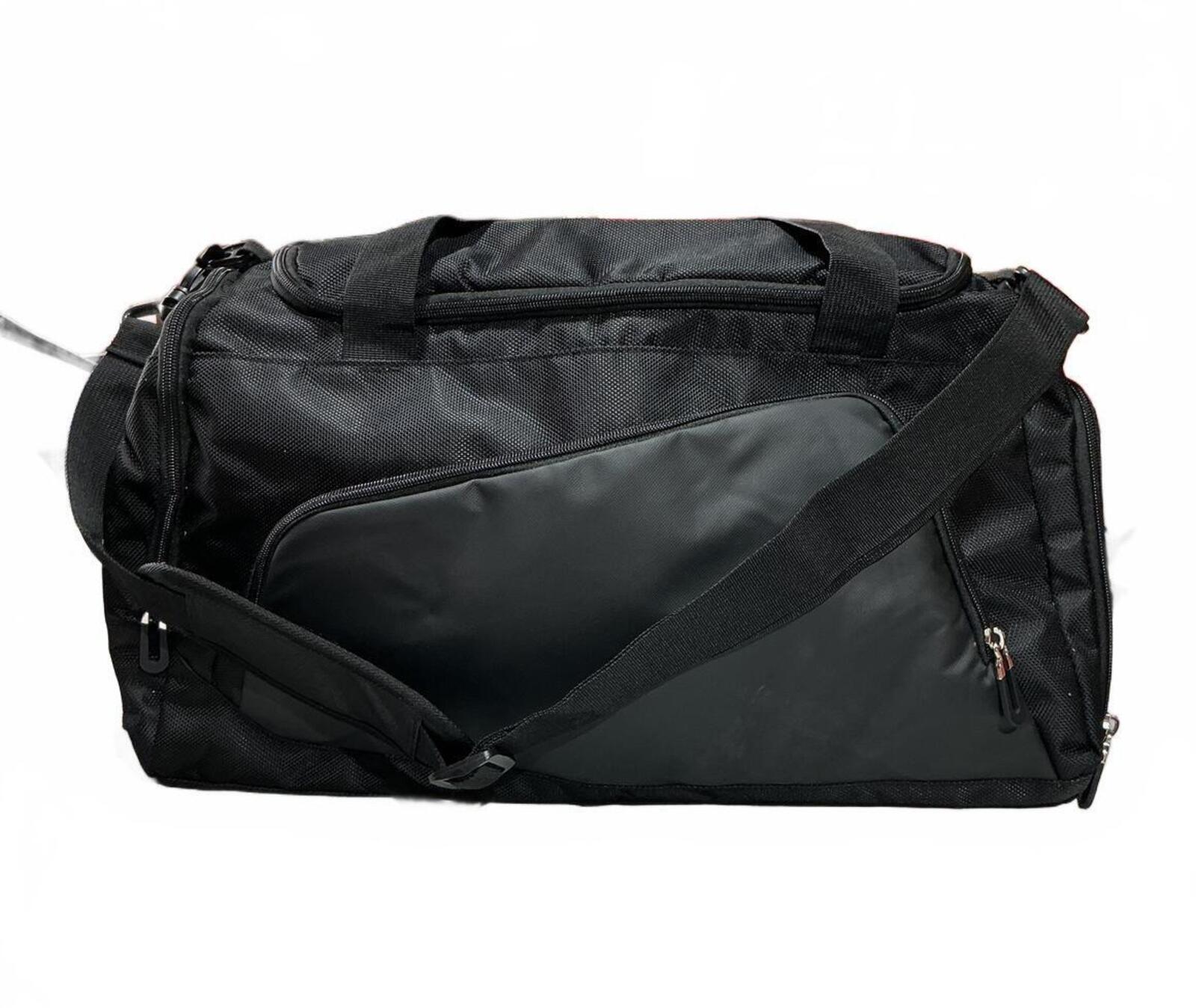 Large Black Convertible Travel Duffel Bag Backpack Style 50cm Unbranded