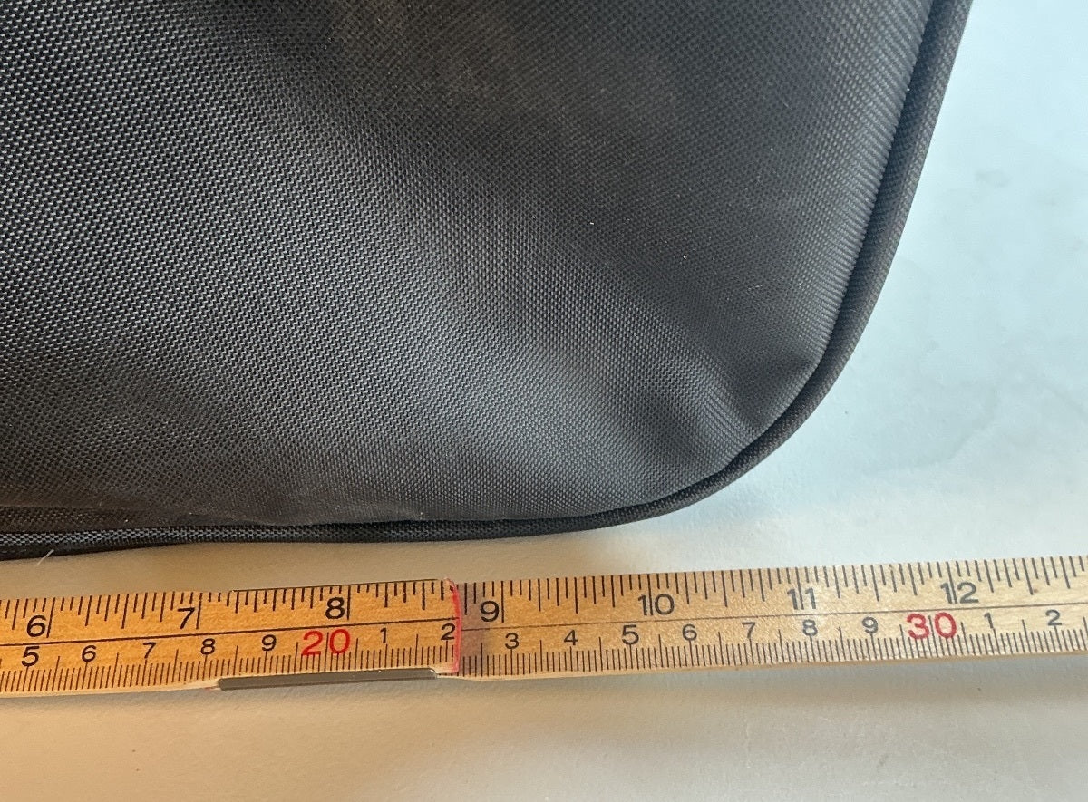 Quadra Black Large Sports Duffel Bag Size With Pockets